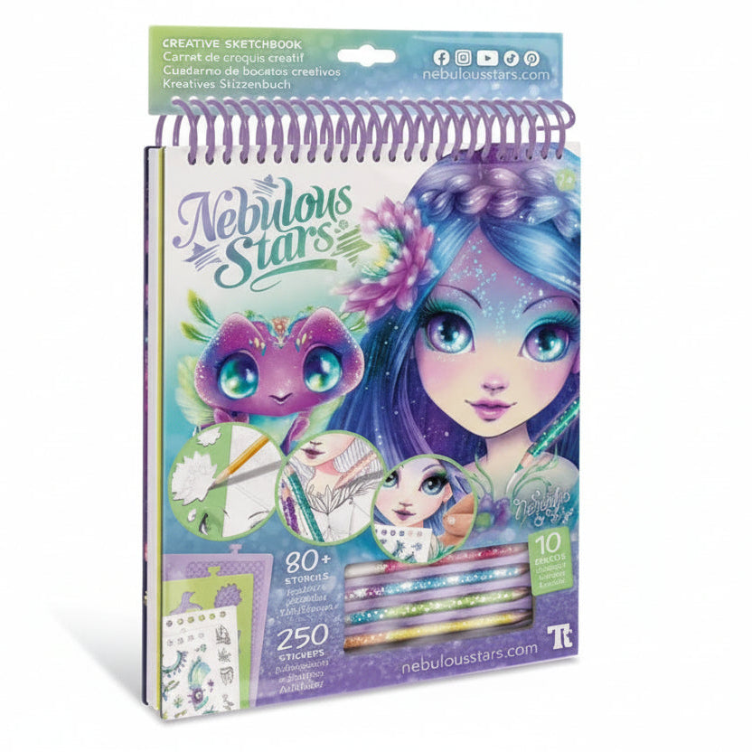 Nebulous Stars - Carnet de croquis créatif - Nenuphia 7+