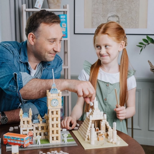 TREFL Brick Trick Travel – Big Ben, 290 pièces