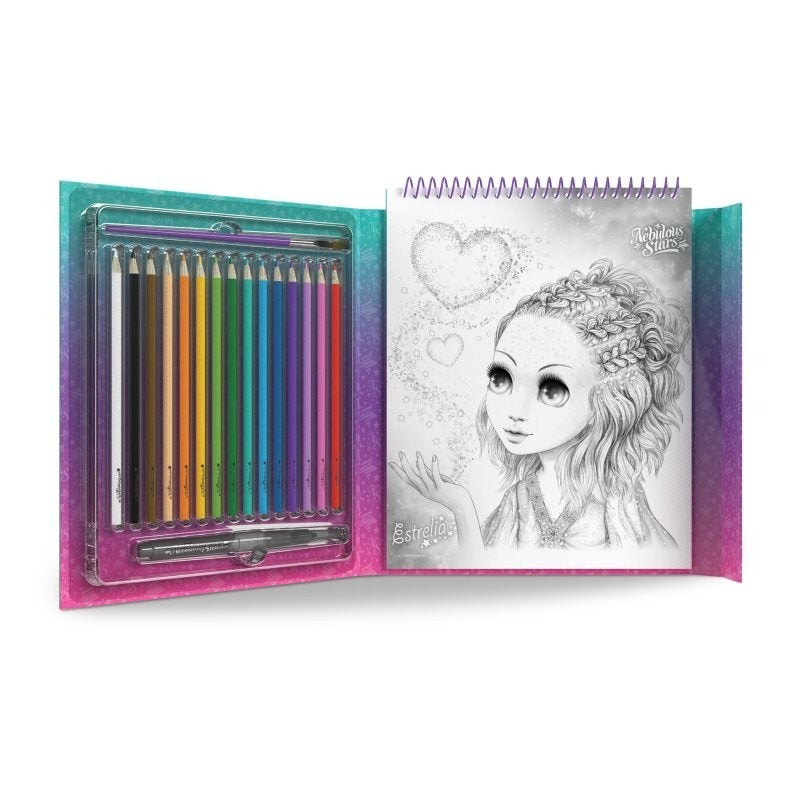 Nebulous Stars - Livre à colorier aquarelle