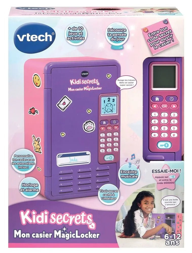 VTECH – KIDISECRETS- MON CASIER MAGICLOCKER ROSE