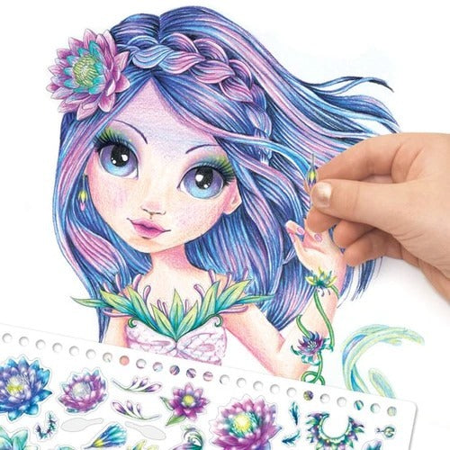 Nebulous Stars - Carnet de croquis créatif - Nenuphia 7+