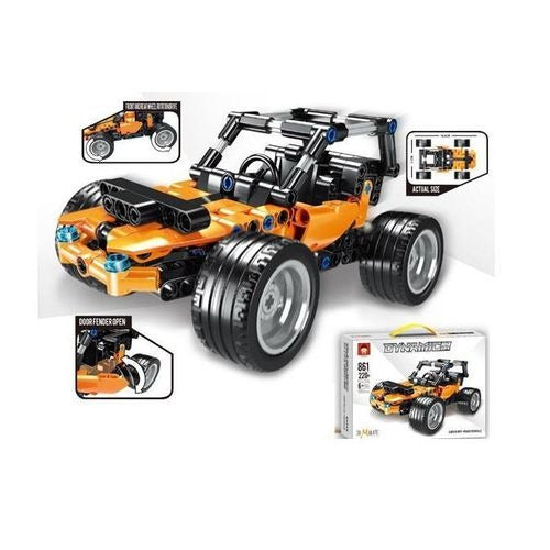 jeu de Construction, 220 Pièces – Voiture à Construire Éducatif Enfant