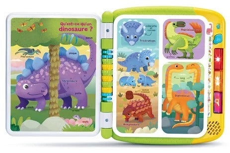 LE GRAND LIVRE INTERACTIF DES DINOSAURES – VTECH