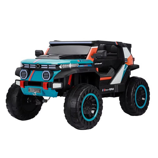 Voiture électrique tout-terrain pour enfants, 2 places, 12 V 7 A, 2 roues, avec batterie haute qualité. ( 1 - 9 ans)