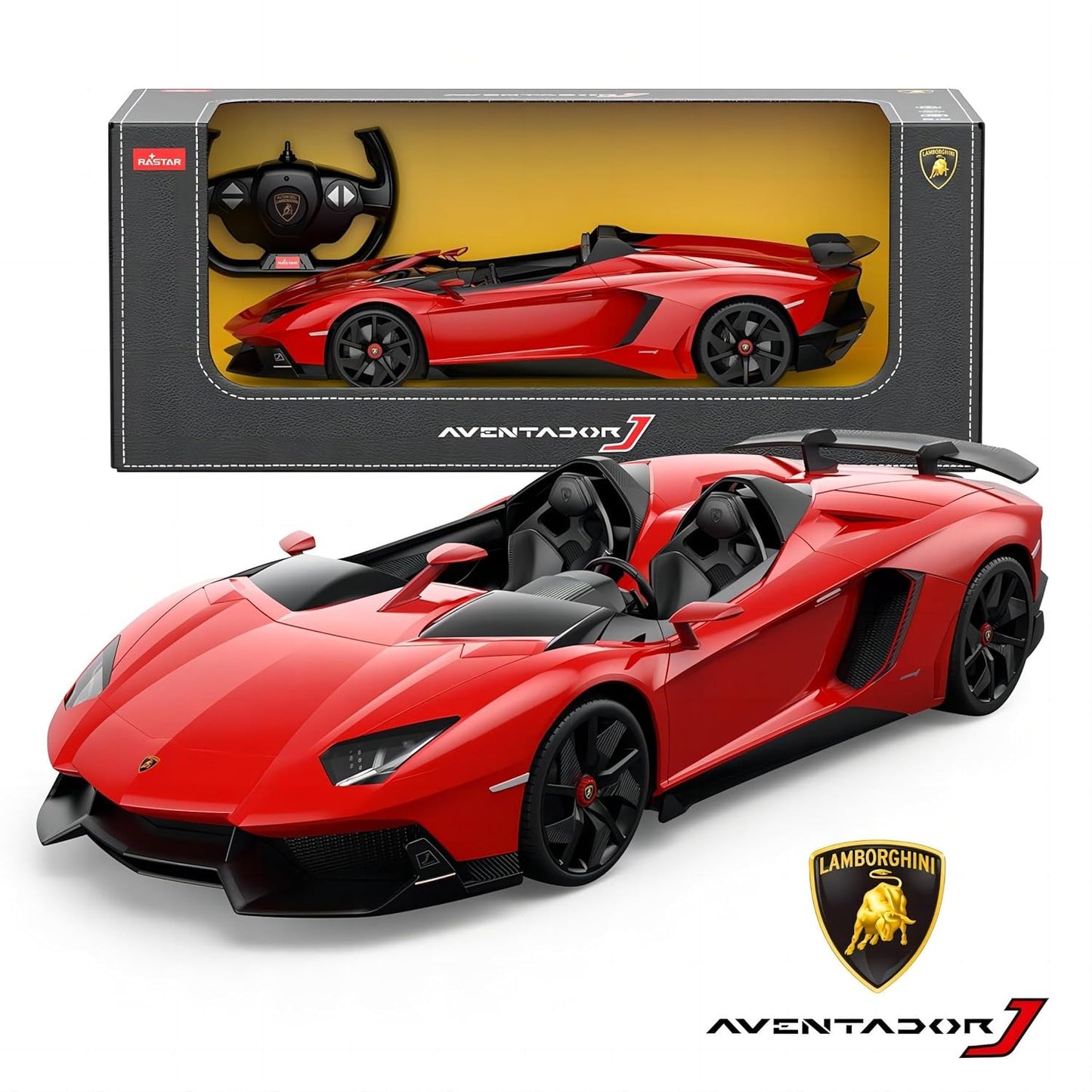 RASTAR 1:12 Lamborghini Aventador J, Rouge