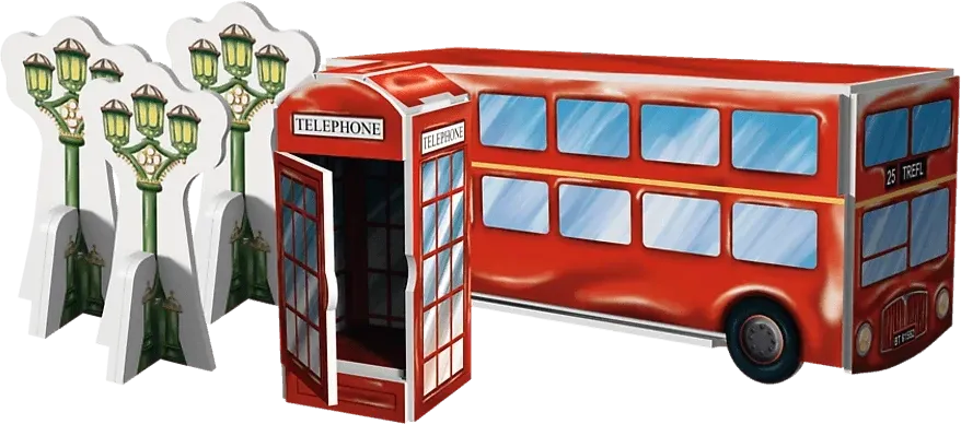 TREFL Brick Trick Travel – Big Ben, 290 pièces