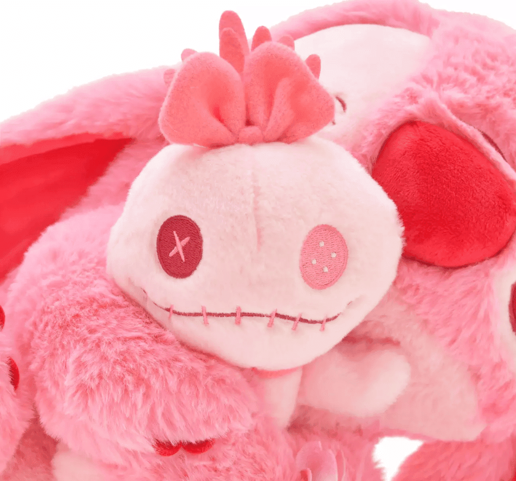 Peluche Angel (Stitch Rose) – Édition Sakura avec Poupée – 35 cm