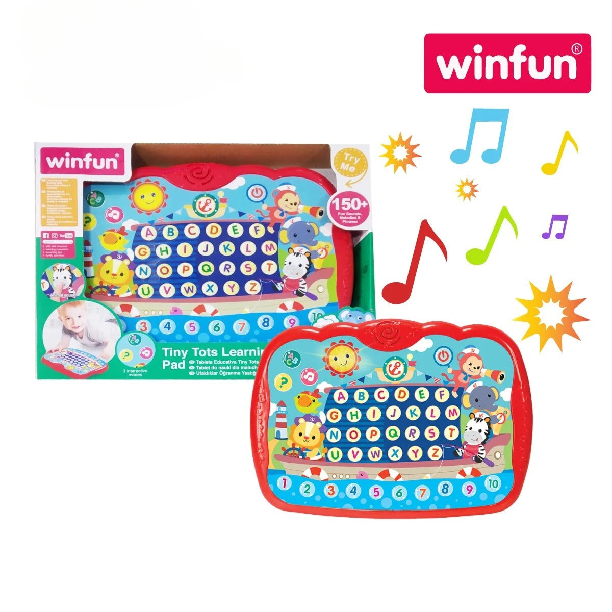 Tablette éducative Tiny Tots – Winfun