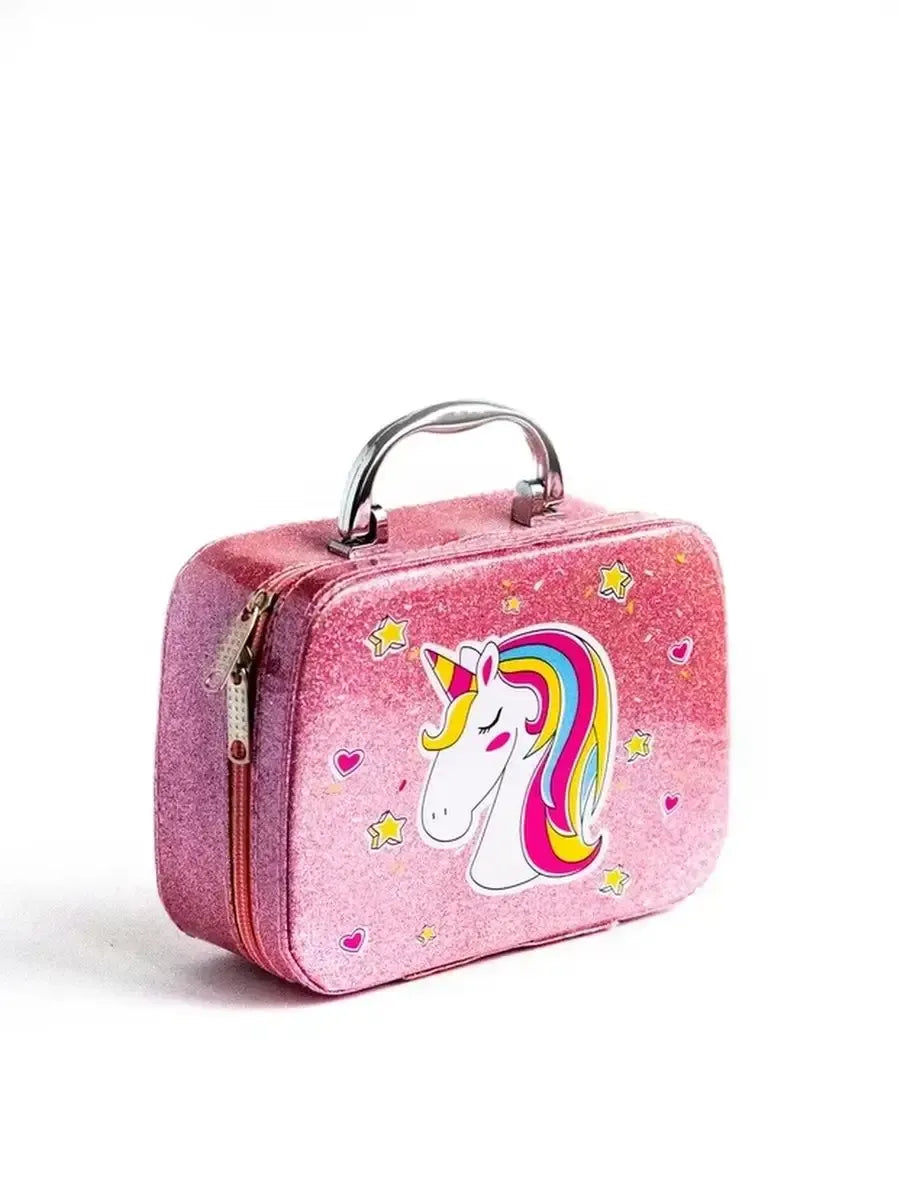 Trousse de maquillage licorne – Coffret de beauté magique pour enfants
