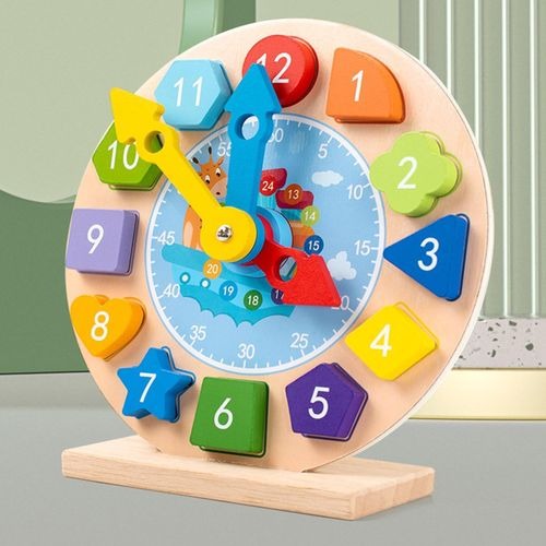 Horloge d'apprentissage , d'enseignement pour Tout-Petits