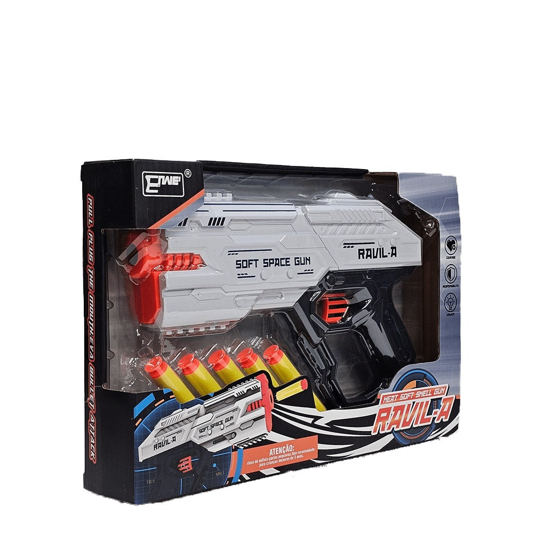 Pistolet Spatial Ravil-A – Lanceur de Balles en Mousse