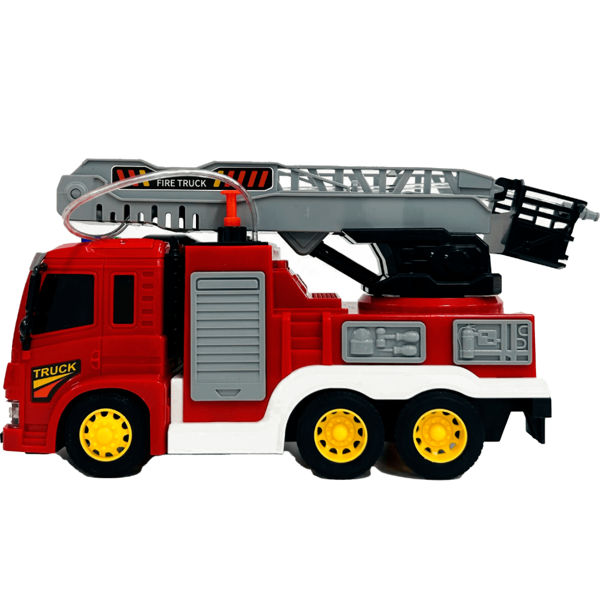 Camion de pompiers Urban Rescue avec lumières et sons, échelle flexible