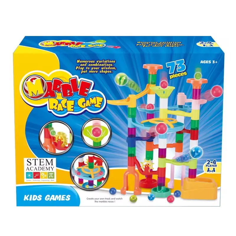Circuit à Billes Géant (Marble Run) - Jeu de Construction Éducatif et Interactif