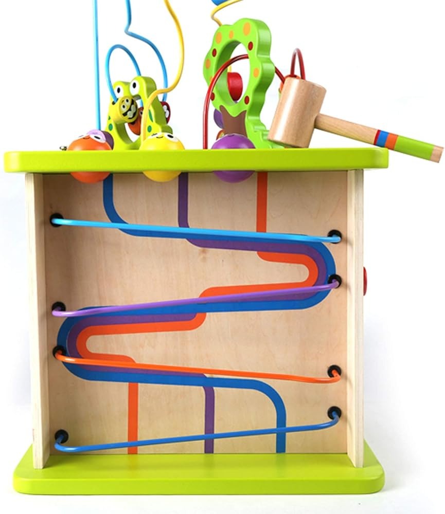 Cube de jeu d'activités en bois Hape Country Critters