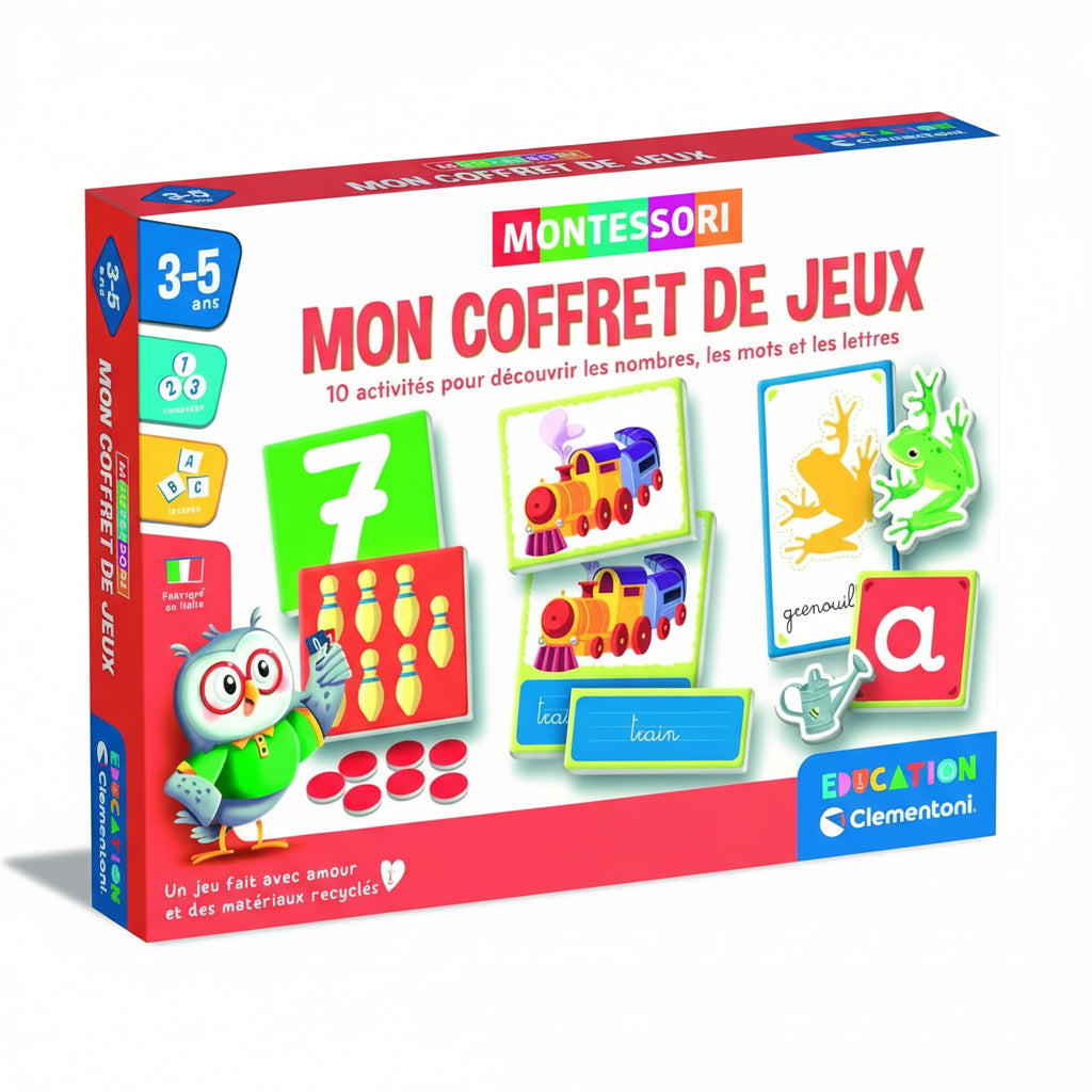 Mon Coffret de Jeux Montessori - Clementoni