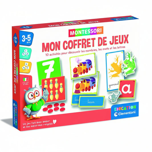 Mon Coffret de Jeux Montessori - Clementoni