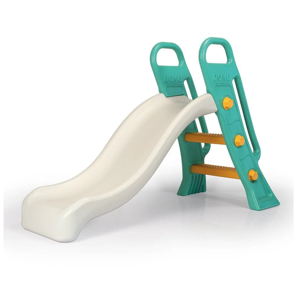 Toboggan Dolu 60,5x135x90 cm blanc vert