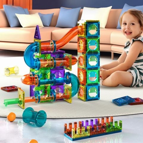 Magic Magnetic Creative Sets Blocks – Jeu de Construction Magnétique DIY