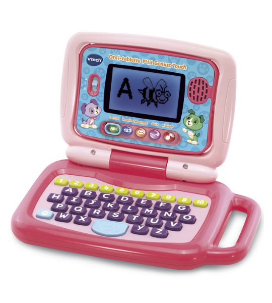 ORDINATEUR TABLETTE P’TIT GENIUS TOUCH MAUVE – VTECH