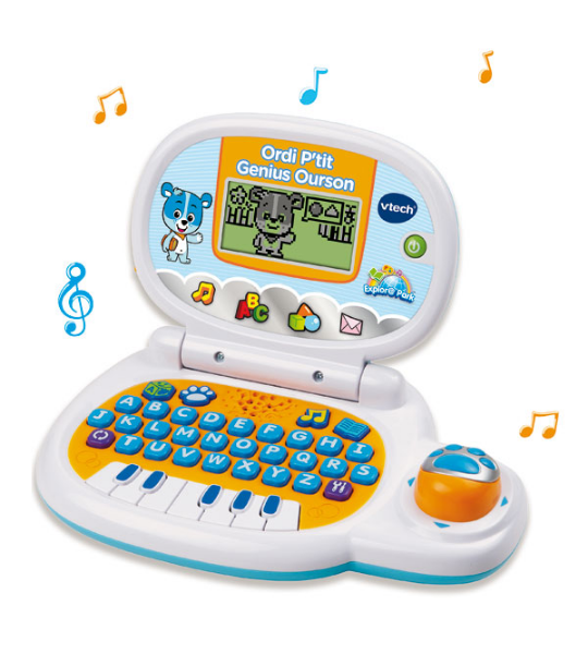 ORDINATEUR P’TIT GENIUS OURSON BLEU – VTECH