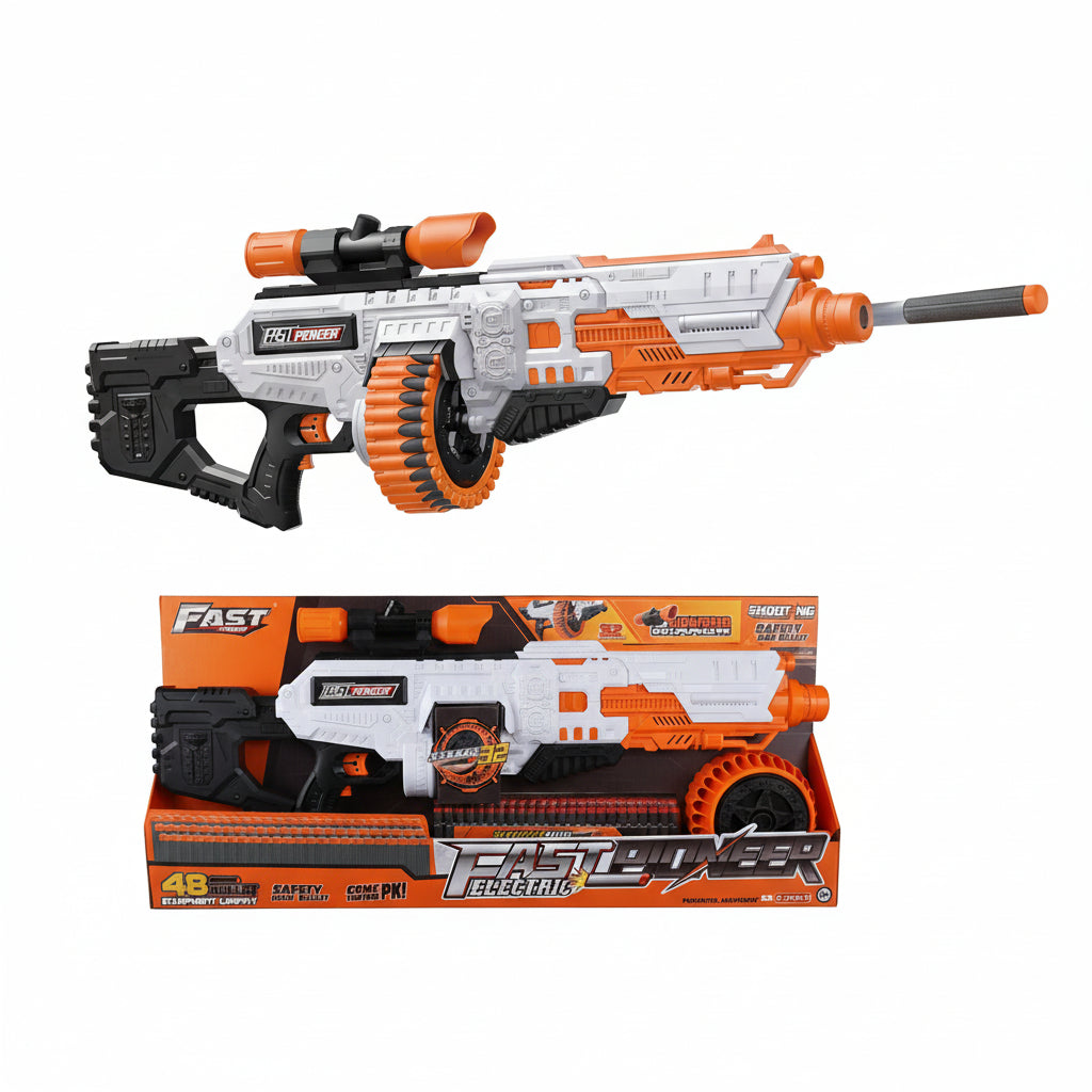 Pistolet jouet électrique automatique 83cm (+8)