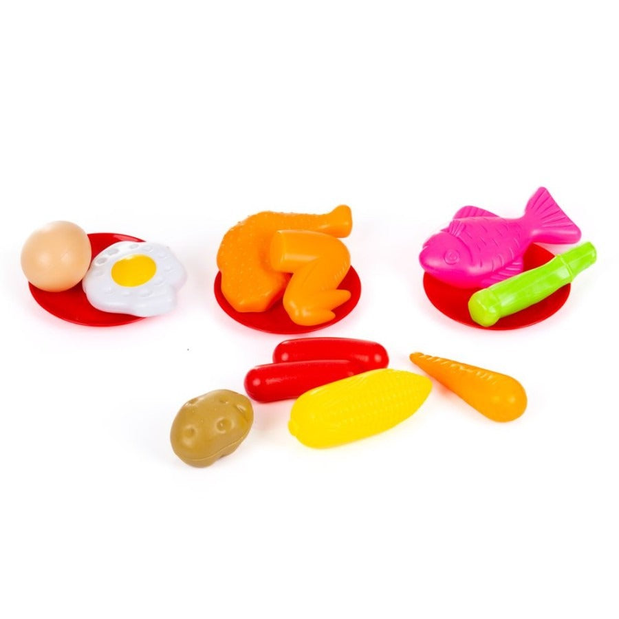 Ensemble de jouets de cuisine avec lumière et son et autocuiseur - 75 cm.