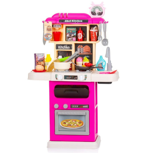 Ensemble de jouets de cuisine avec lumière et son et autocuiseur - 75 cm.