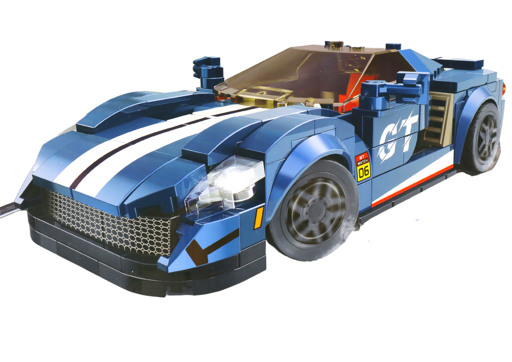 Voiture Robot Transformable à Construire – 355 Pièces – Jouet Intelligent pour Enfants