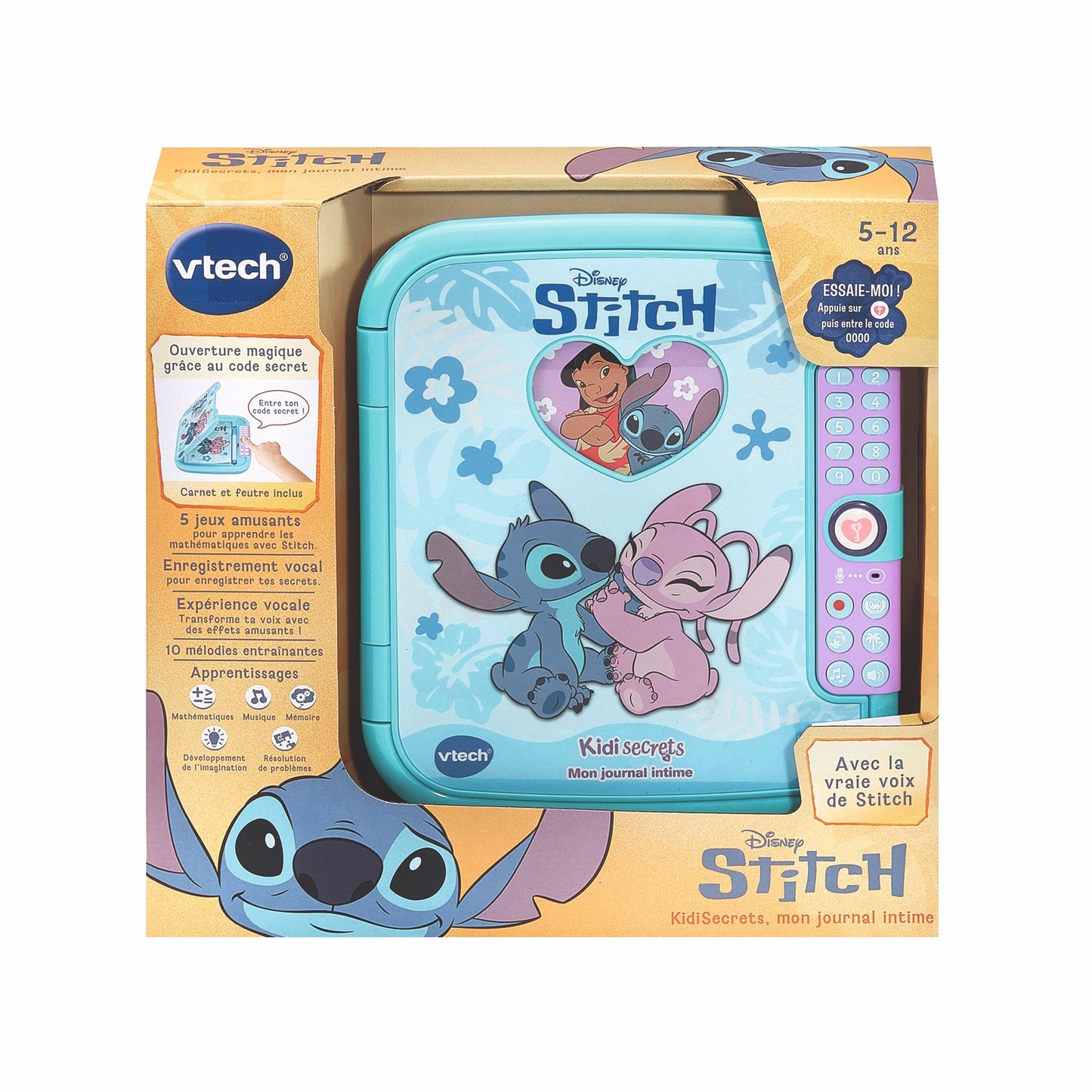 VTech - Stitch - KidiSecrets, mon journal intime