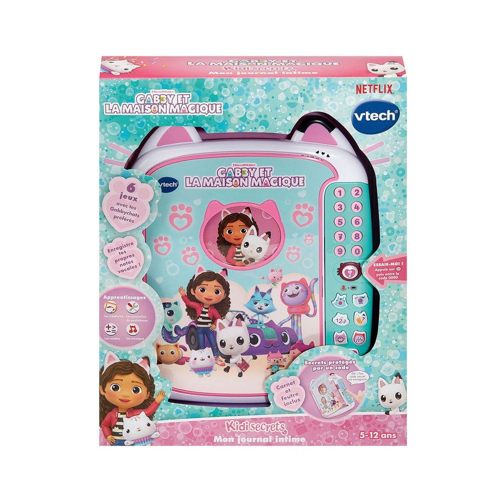 VTech - Gabby et la maison magique - Kidisecrets, mon journal intime