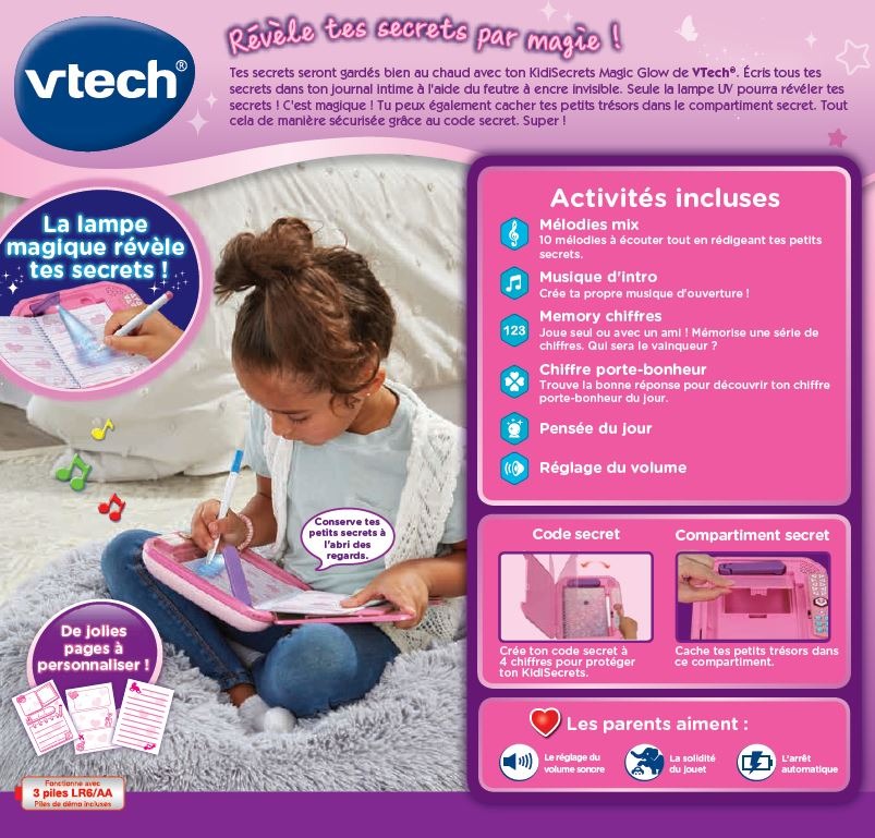 VTech - KidiSecrets Magic Glow