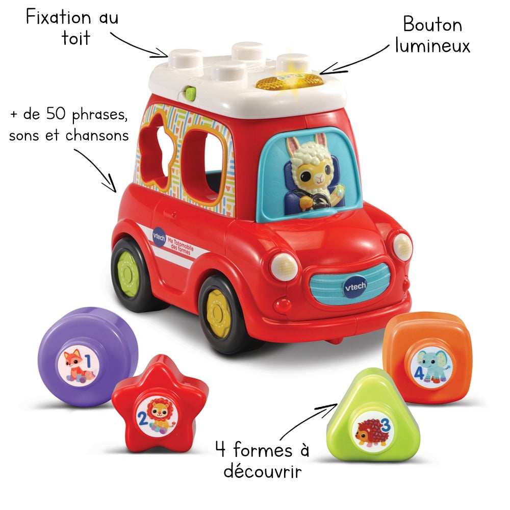 Ma Totomobile des formes - Baby Loulous