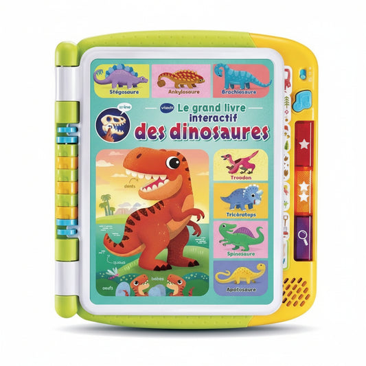 LE GRAND LIVRE INTERACTIF DES DINOSAURES – VTECH