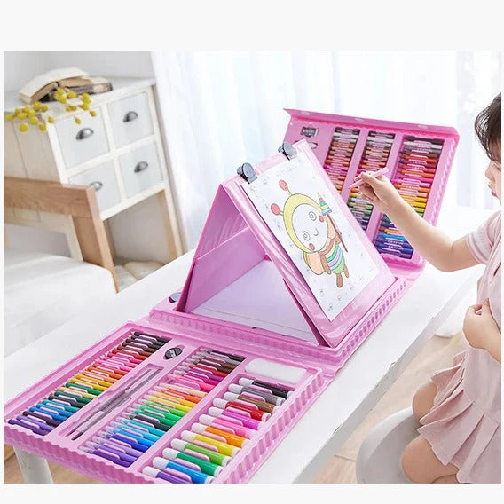 Mallette de Dessin Complète pour Enfants – 208 Pièces Grande taille