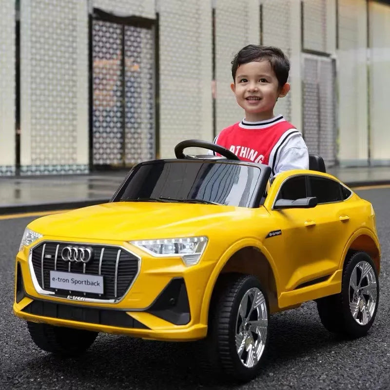 Audi Électrique pour Enfants - Jaune