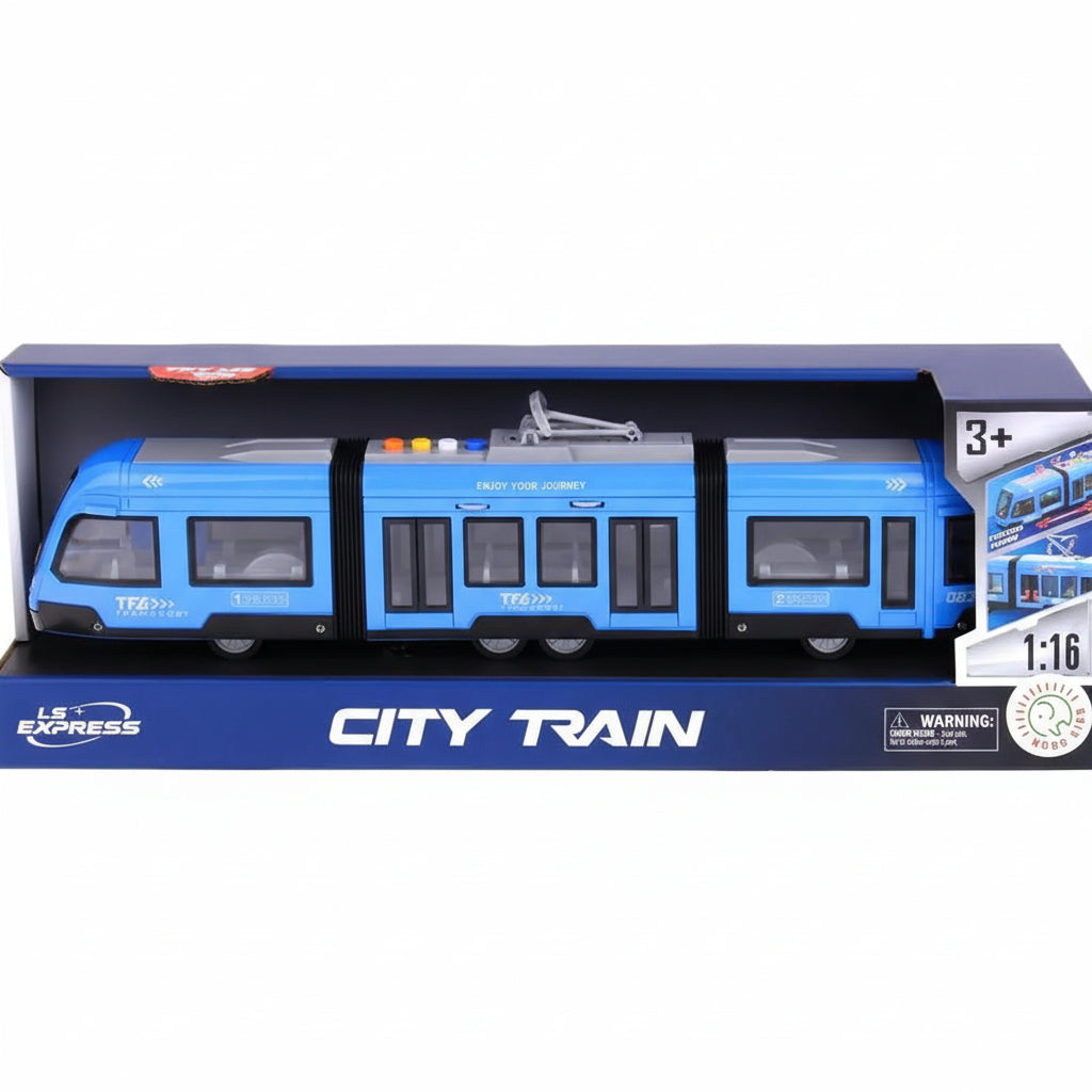 CITY TRAIN - lumière bleue, porte sonore
