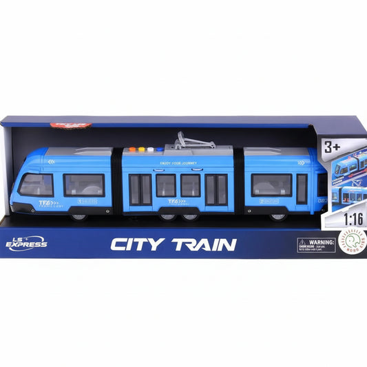 CITY TRAIN - lumière bleue, porte sonore