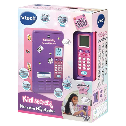 VTECH – KIDISECRETS- MON CASIER MAGICLOCKER ROSE