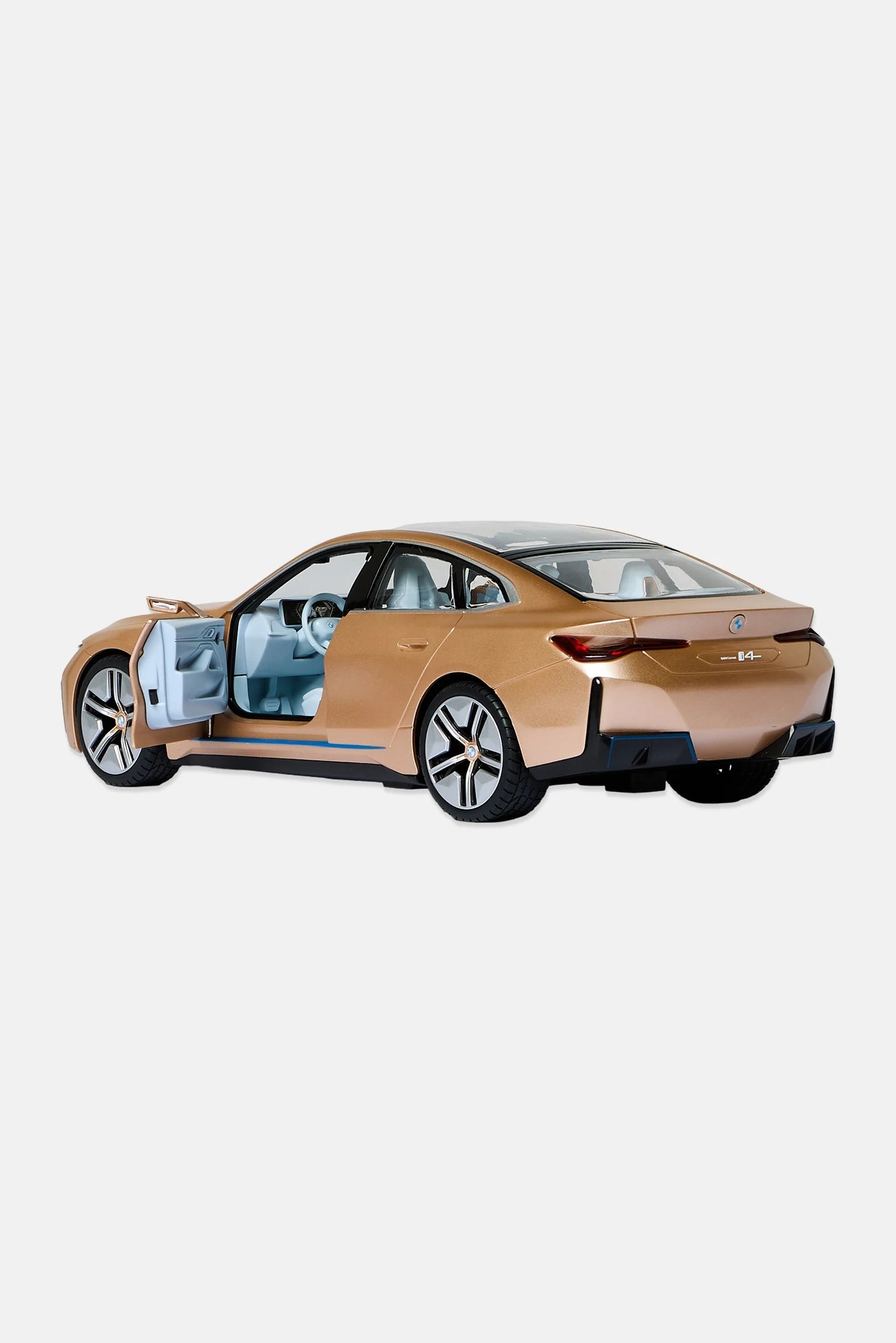 BMW i4 Concept Remote Control Car, Gold