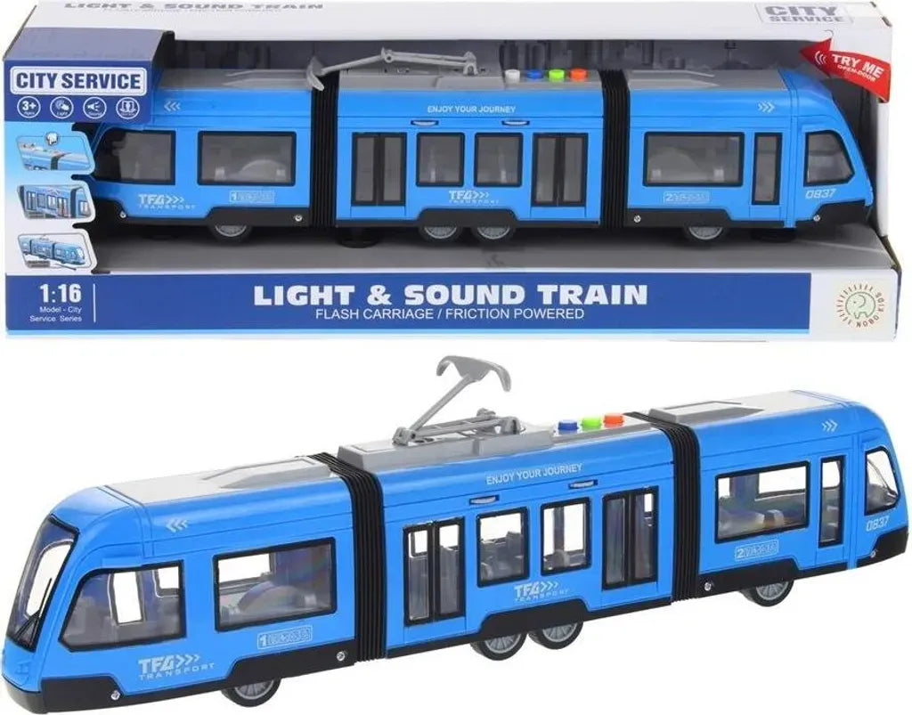 CITY TRAIN - lumière bleue, porte sonore