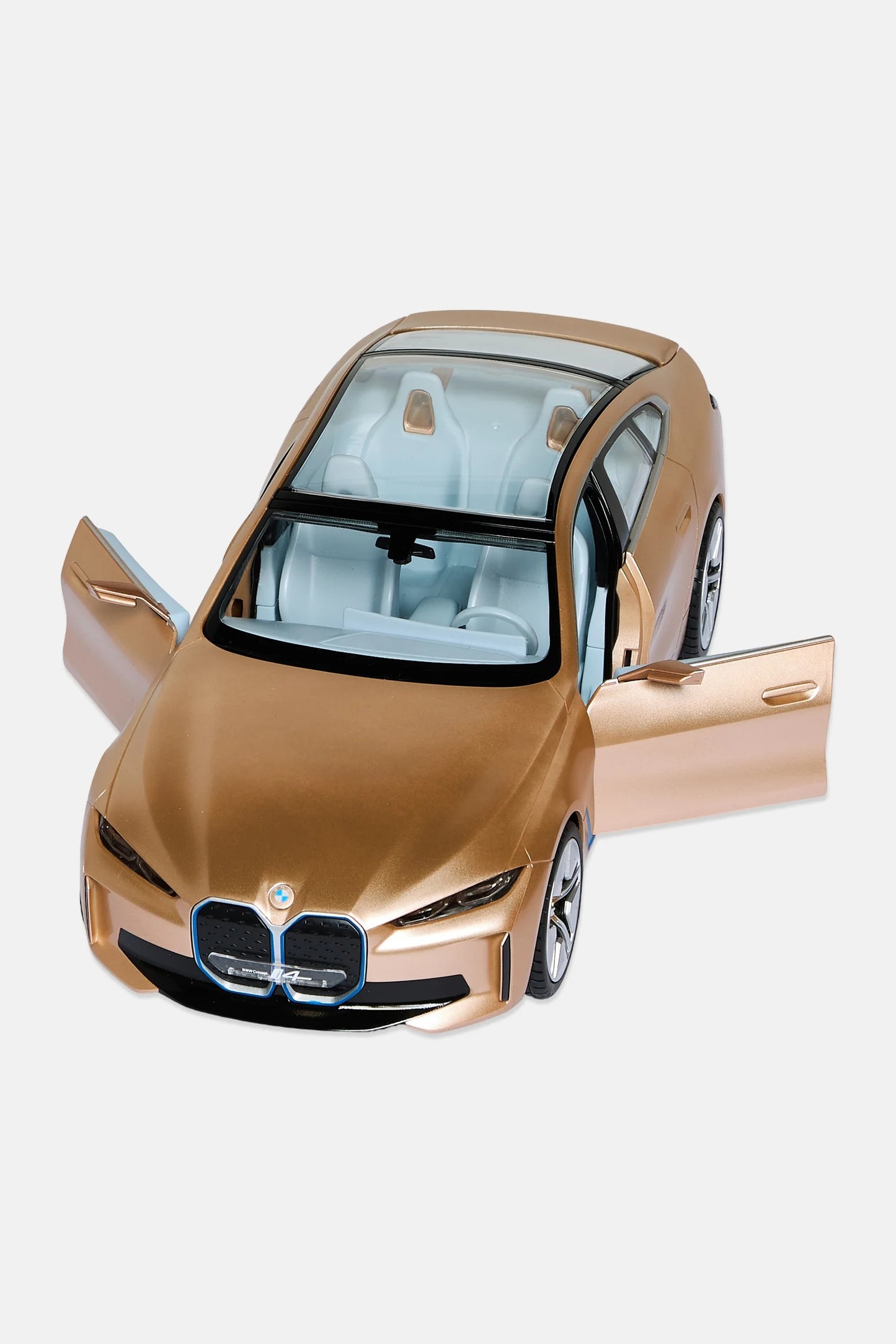 BMW i4 Concept Remote Control Car, Gold