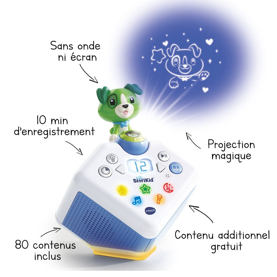 VTech - StoriKid, ma boîte à histoires interactive - vert