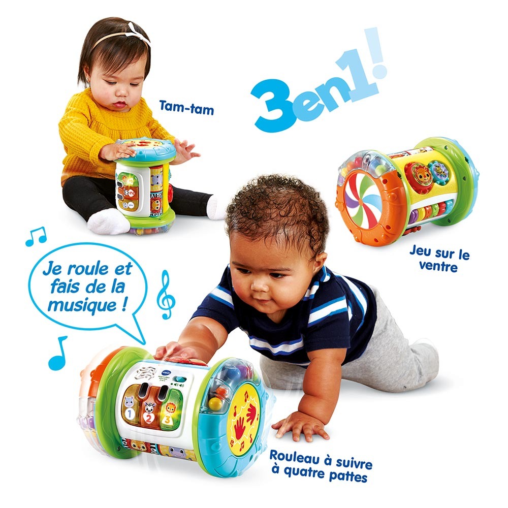 Magi rouleau tam-tam 3 en 1