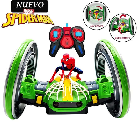 Voiture télécommandée acrobatique Spider-Man