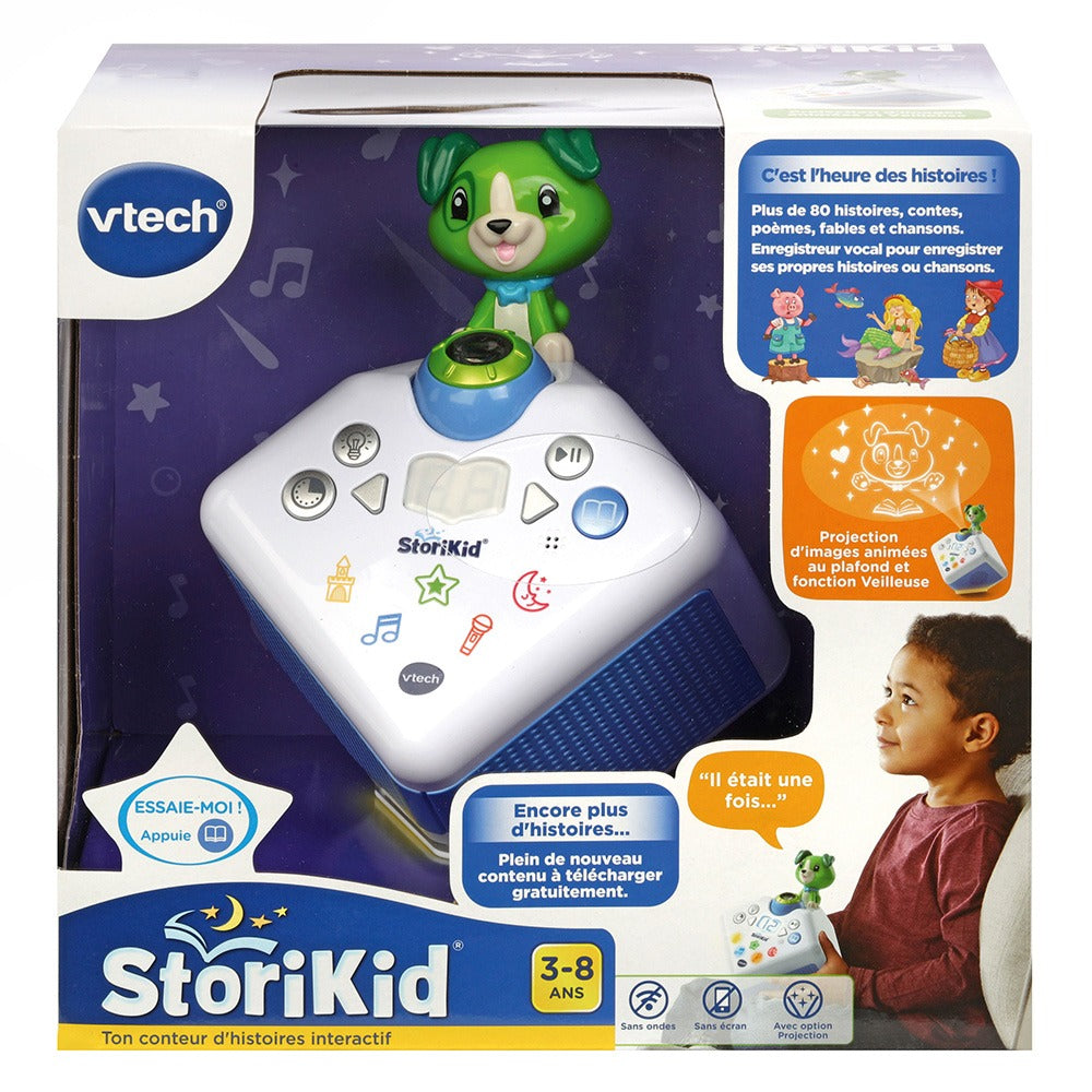 VTech - StoriKid, ma boîte à histoires interactive - vert