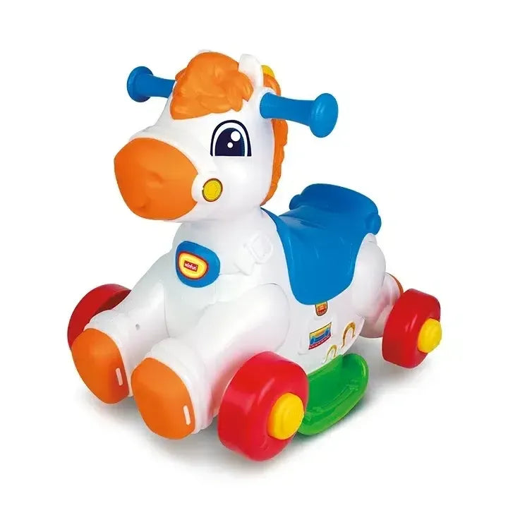 Winfun Cheval à bascule Junior Rider 12m+ – Jouet 2-en-1 évolutif