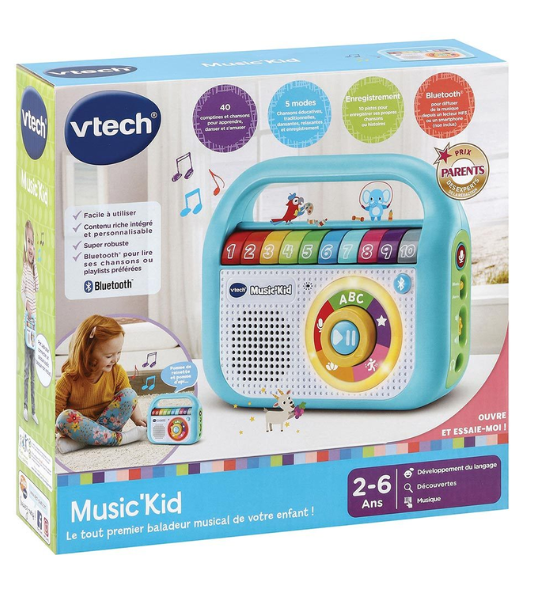 BALADEUR MUSICAL – MUSIC’KID – VTECH