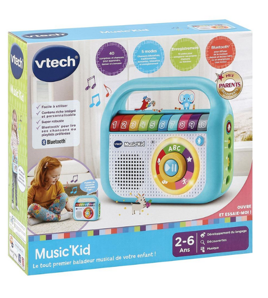 BALADEUR MUSICAL – MUSIC’KID – VTECH