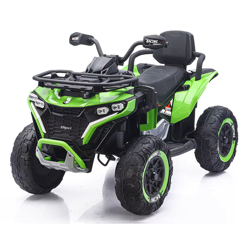 Quad Électrique Enfant 12V – ATV Tout-Terrain vert