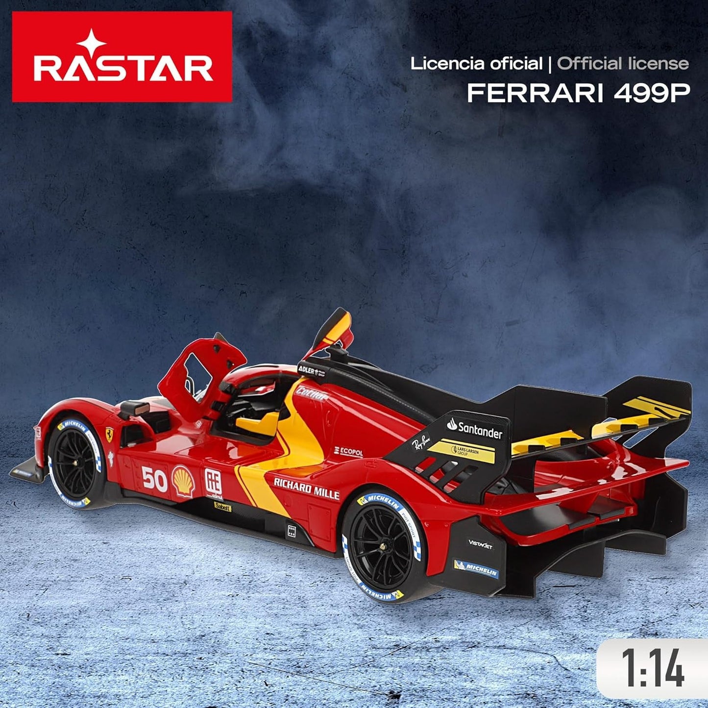 RASTAR Ferrari 499P Le Mans Voiture RC 1:14